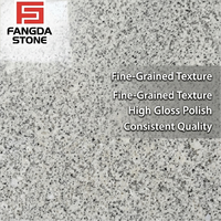 Dalles de granit G603 blanc sésame clair modernes, flammées - Dalles et pavés antidérapants pour l'extérieur, pour villas et jardins