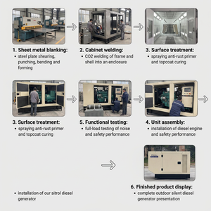 Generador diésel comercial Denyo <span class=keywords><strong>de</strong></span> 50 kVA, 60 kVA, 300 kVA, 800 kVA, 1000 kVA, los más vendidos para agricultura - Product Image 6