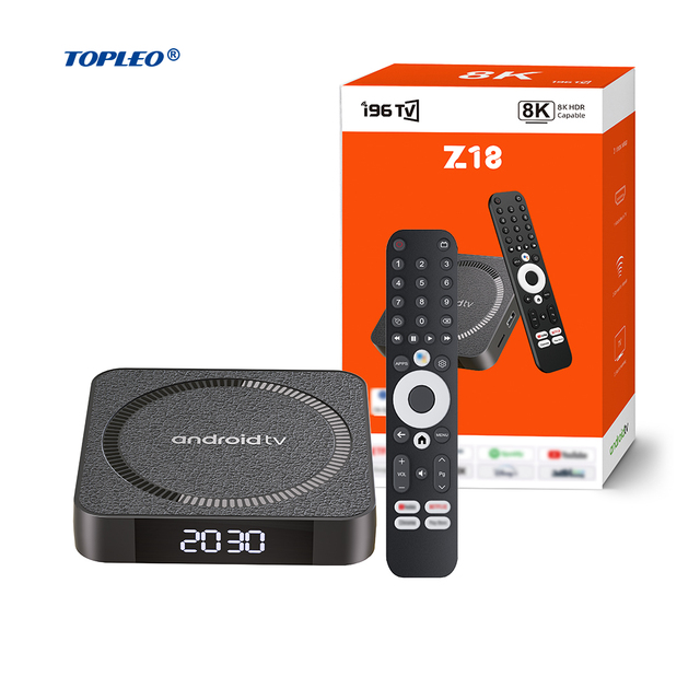 Topleo Motherboard Android TV Box 8K HDR 5G WiFi Quad Core OTT Player Custom Smart 4K Android TV Box