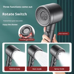 All'ingrosso soffioni doccia a pioggia ad alta pressione Set di accessori per rubinetto da bagno con docce a mano - Product Image 4