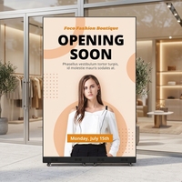 Écran d'affichage numérique LED pour panneau publicitaire, écran d'affichage LED pour restaurant