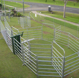 Galvanisé 10ft Ferme Bétail Jardin Clôture Vache Mouton Bovins Enclos Fer Pas Cher <span class=keywords><strong>Animal</strong></span> Métal Acier Carton 100 Sets pour - Product Image 1