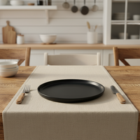 Service de table en grès gris classique de luxe Guangda |   Assiettes et tasses en céramique de qualité supérieure |   Compatible lave-vaisselle et four, facile à nettoyer