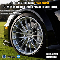 Jantes de voiture Viorock personnalisées en alliage concave 18 19 20 21 pouces 5X112 5X120 adaptées aux BMW M3 M4 M5 Mercedes AMG Audi Maserati
