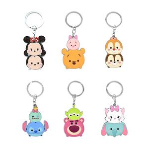 พวงกุญแจโลหะลายการ์ตูนโลโก้สั่งทำเป็นมิตรกับสิ่งแวดล้อม - Product Image 5