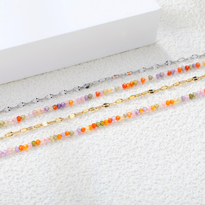 Fashion <b>Beaded</b> <b>Bracelets</b> 18K Plated Zinc Alloy Women's Jewelry Gift Collection - Product Image 3