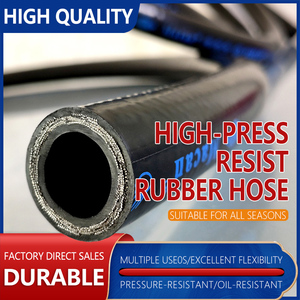 Sae 100r1/En 853 1SN ống thủy lực, áp lực cao 1 dây thép bện ống cao su, chiều dài tùy chỉnh với dịch vụ cắt - Product Image 5