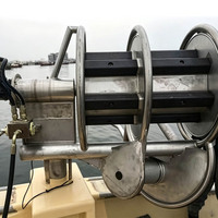 Machine de levage hydraulique pour filets de pêche, pour hameçons de pêche, capacité de levage de 0,5 à 10 tonnes, pour huîtres et algues