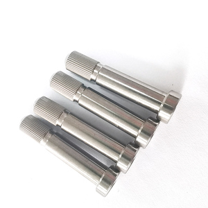 Usine spéciale <span class=keywords><strong>CD</strong></span> moletage personnalisé étape goupille acier inoxydable <span class=keywords><strong>303</strong></span> 304 cylindrique broche arbre étape goupilles - Product Image 2