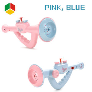 QSおもちゃ子供夏屋外おもちゃ低価格ホーン水鉄砲2IN1楽器プロモーションギフトホーン水鉄砲 - Product Image 4