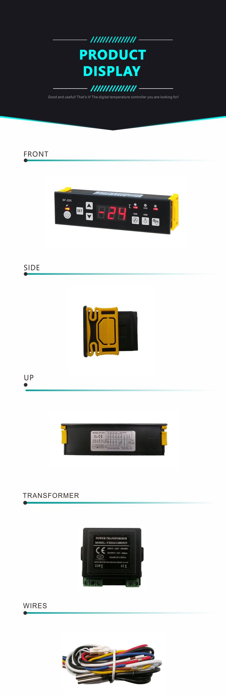SHANGFANG Digital Temperature Controller (Multiple Models