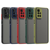 Shemax capa para infinix hot 11 2022, capa fosca de acrílico tpu fosco para fumo, pele fosca, pc rígido para celular infinix 11 2022