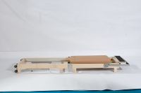 VOG VOG-PL015A Reformer de Pilates pliable en bois d'érable – Réglable, durable, écologique pour usage domestique et commercial