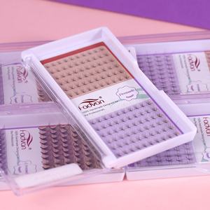 Extensiones de Pestañas Mega Volumen al por Mayor de China, Pestañas Hechas a Mano de Alta Calidad con Empaque Personalizado, Curva C y D, Mini Abanico - Product Image 2