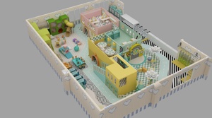 Parque Infantil Interior Popular, Parque Infantil Interior Comercial Personalizado con Temática Espacial, Equipo de Juego Infantil Interior en Venta - Product Image 6