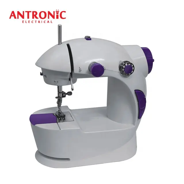 ATC-201 المنزلية ماكينة خياطة صغيرة مع توجيه الخياطة القماش باليد