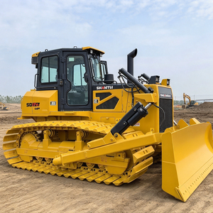 Bulldozer sur chenilles Shantui SD17T-G 170 ch, transmission mécanique, version LGP en option, machine à pousser la terre pour terrains boueux. - Product Image 4