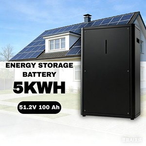 Système de stockage d'énergie solaire empilable pour résidences, batterie 51,2 V 100 Ah - Product Image 6