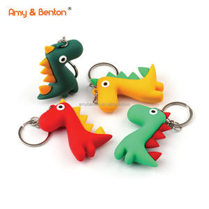 Portachiavi di frutta in PVC leggero anguria limone fragola ciliegia portachiavi per borsa per premi scolastici - Product Image 3