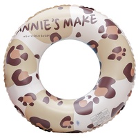 Bouée de natation gonflable pour femme adulte, motif léopard, nouvelle collection, épaissie, en stock, vente en gros