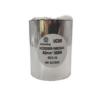 Pita Transfer Termal Emas 50mm*300m Kompatibel dengan Produsen untuk Printer Label Ukuran Sesuai Pesanan