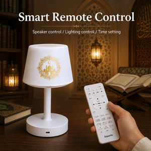 Premium Custom Islamic Gift SQ917 Multicolor <b>LED</b> Reading Table Light Quran Player with Touch Control - Product Image 2