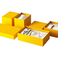 Boîte à montre carrée de haute qualité, design personnalisé, revêtement UV, laminage mat, gaufrage, carton recyclable, boîte cadeau pour bijoux
