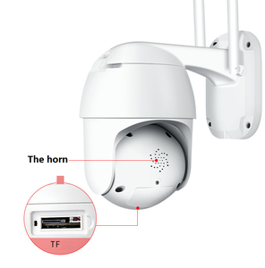 Cámara CCTV PTZ Hd con <span class=keywords><strong>Wifi</strong></span> para exteriores, videocámara de red <span class=keywords><strong>IP</strong></span> a Color, para garaje y almacén nocturno - Product Image 6