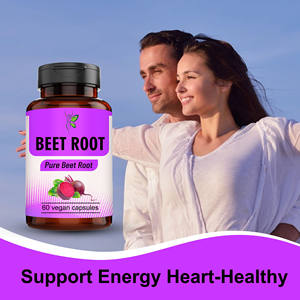 Complément alimentaire de haute qualité à base de capsules de racine de betterave, soutient la pression artérielle et améliore la santé cardiaque, capsules pour adultes - Product Image 6