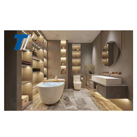 Modèle de 3 chambres Design d'intérieur moderne pour promoteur immobilier