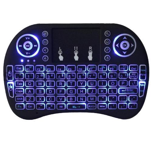 Factory Sale Mini I8 RGB Backlight Keyboard BT Control for TV Box Projector Computer Laptop Notebook