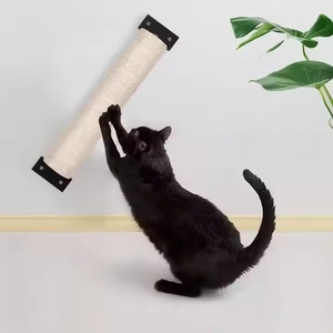 Üretim dayanıklı ahşap kedi tırmalama sütunu <span class=keywords><strong>Sisal</strong></span> halat duvar Pet kedi tırmalama sütunu duvara monte <span class=keywords><strong>Sisal</strong></span> kedi tırmanma çerçeve oyuncak - Product Image 4