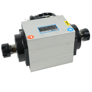 Moteur de broche à refroidissement par air à deux têtes GDR52-18Z/2.2S avec roulement pour perceuse 220V/380V 18000RPM Collet ER25 GDR52-18Z/2. - Product Image 1