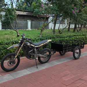 <span class=keywords><strong>Remorque</strong></span> de transport pour moto électrique, acier haute résistance, charge de 120 kg, installation rapide sans outils, <span class=keywords><strong>tout</strong></span>-<span class=keywords><strong>terrain</strong></span> - Product Image 2