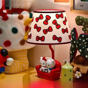 Lampe de bureau Hello Kitty, lumière chaude, veilleuse LED pour chambre à coucher, lampe décorative - Product Image 3