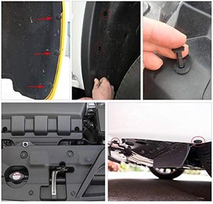 Clips d'ailes universels en <span class=keywords><strong>plastique</strong></span> 200 Pcs Push Bumper Fastener <span class=keywords><strong>Rivet</strong></span> 6 Size Auto Body Car Fender Replacement for GM, Ford & <span class=keywords><strong>Toyota</strong></span> - Product Image 5