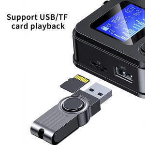 Nouveau récepteur et émetteur <span class=keywords><strong>Bluetooth</strong></span> 5.4, adaptateur audio sans fil avec prise AUX 3,5 mm, optique/coaxiale, prend en charge la lecture TF/U-Disk pour <span class=keywords><strong>TV</strong></span> et PC - Product Image 6