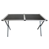 Table de camping pliable en alliage d'aluminium portable, tables pliantes pour pique-nique en plein air, randonnée