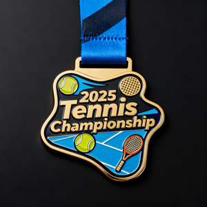 Wholesale Custom Sports Medals Award Metal Medal and Trophies With <b>Ribbon</b> Soccer Basketball Running Marathon Medal - Product Image 3