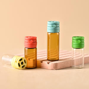 ซิลเวอร์ เวน 2 มล. แบบฉีดฉีดเข้าเส้นเลือด 3 มล. ผงฟรีซดราย 5 มล. ขวดแก้วตัวอย่างสีชา ขวดย่อยสำหรับการแพทย์และความงาม ซิลิน แบบดึงฝา - Product Image 2