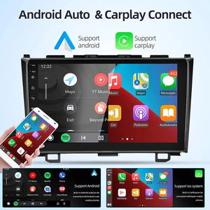 CRV Màn Hình Android 10 8-Core 8G + 256G Cho Honda CRV 2006 2007 2008 2009 2010 2011 2012 Xe DVD Máy Nghe Nhạc Autoradio Carplay DSP IPS - Product Image 2