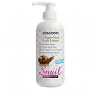 Sérum de collagène organique à l'extrait d'escargot, label privé OEM/ODM, nourrissant, éclaircissant, parfum frais, lotion corporelle pour femmes, tous types de peau