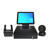 DLSUM-TP Windows 3-3217U/4005U супермаркет сенсорный экран все в одной точке продажи Pos-система машина 15,6''
