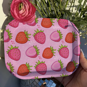 Disponibile Subito: Vassoio Portatile per Erbe Aromatiche Alien da 18x14cm, Vari Design, Prezzo Conveniente, Personalizzabile, Piccolo Vassoio in Latta per Tabacco - Product Image 3