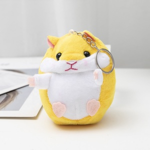 Tùy chỉnh Thú nhồi bông <span class=keywords><strong>hamster</strong></span> hình <span class=keywords><strong>mini</strong></span> <span class=keywords><strong>Plush</strong></span> Keychain - Product Image 3
