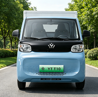 Fourgon utilitaire électrique YuanTong homologué EEC L7e avec une autonomie de 201-300 km et un moteur de 50 kW pour la livraison urbaine du dernier kilomètre