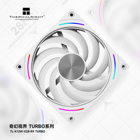 Refroidisseur de processeur pour WONDER VISION 360 TURBO ARGB WHITE, refroidissement par eau, dissipateur thermique en cuivre et aluminium, ventilateur PWM 4 broches avec contrôle de vitesse