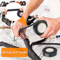 Ruban isolant imperméable de haute qualité, ruban électrique en caoutchouc pour faisceau de câbles haute tension, forte adhérence, noir, 10 m