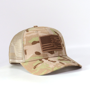 OEM หมวกแก๊ปลายพรางสำหรับผู้ชายลายธงอเมริกันหมวกลายพรางมี6แผงสำหรับยุทธวิธีการล่ากลางแจ้งริชาร์ดฮาร์ดสัน112หมวกทรักเกอร์ประเทศ - Product Image 3