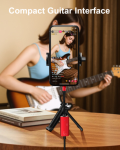 Interfaz de Audio para Guitarra, Adaptador USB C de 24bit/192kHz para Transmisión en Vivo, Convertidor de 3.5mm para Grabación y Transmisión en Vivo desde el Teléfono - Product Image 2